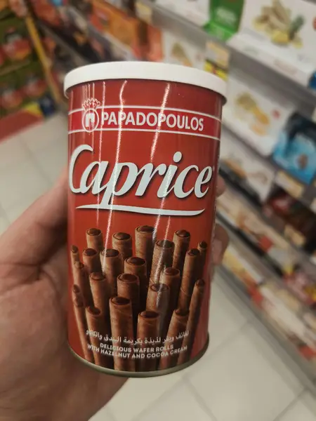 Caprice Wafer Rolls with Hazelnut and Cocoa Cream